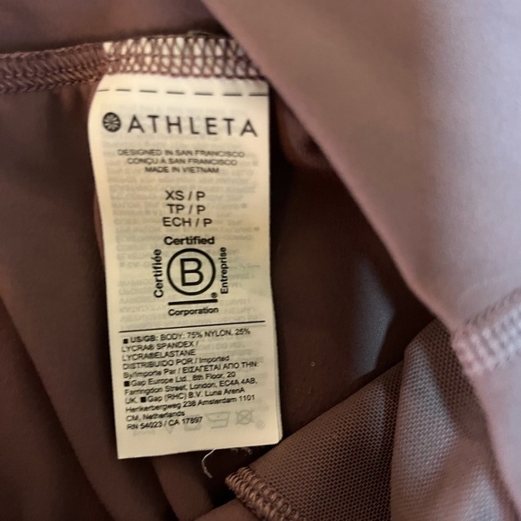 Athleta Elation Woman’s Joggers XS Athleisure Buttery Soft Pants Light Purple - Picture 6 of 6